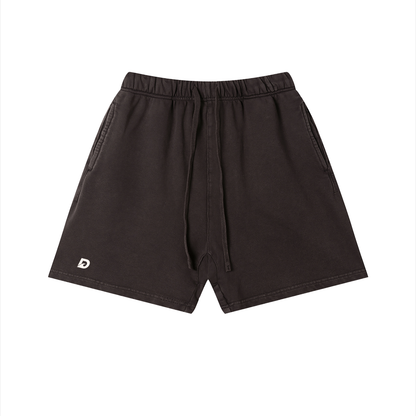 Unisex Vintage Wash Cotton Shorts
