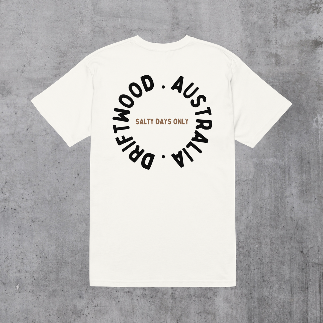 Salty Days Natural T-Shirt