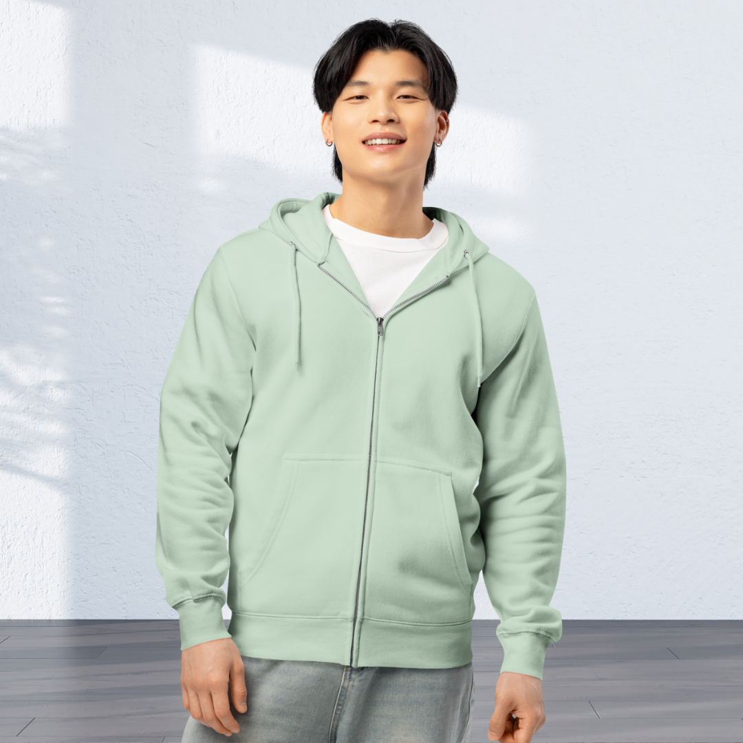 Salt Fade Zip Hoodie