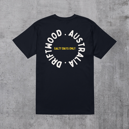 Salty Days Navy T- Shirt