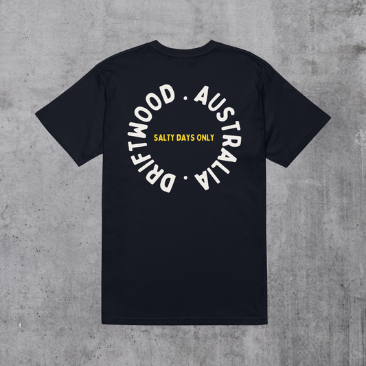Salty Days Navy T- Shirt