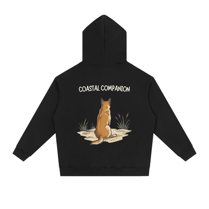 Coastal Companion Drop-Shoulder Hoodie