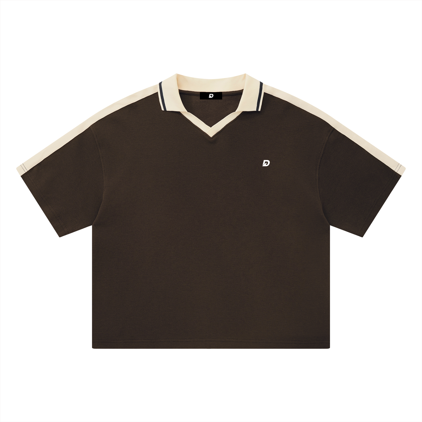 Unisex Waffle Polo