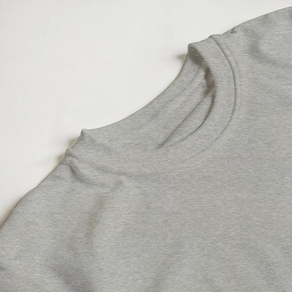 Heritage Crewneck styled, close detail