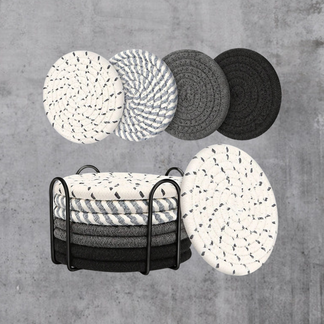 8-Pack Bohemian Coasters