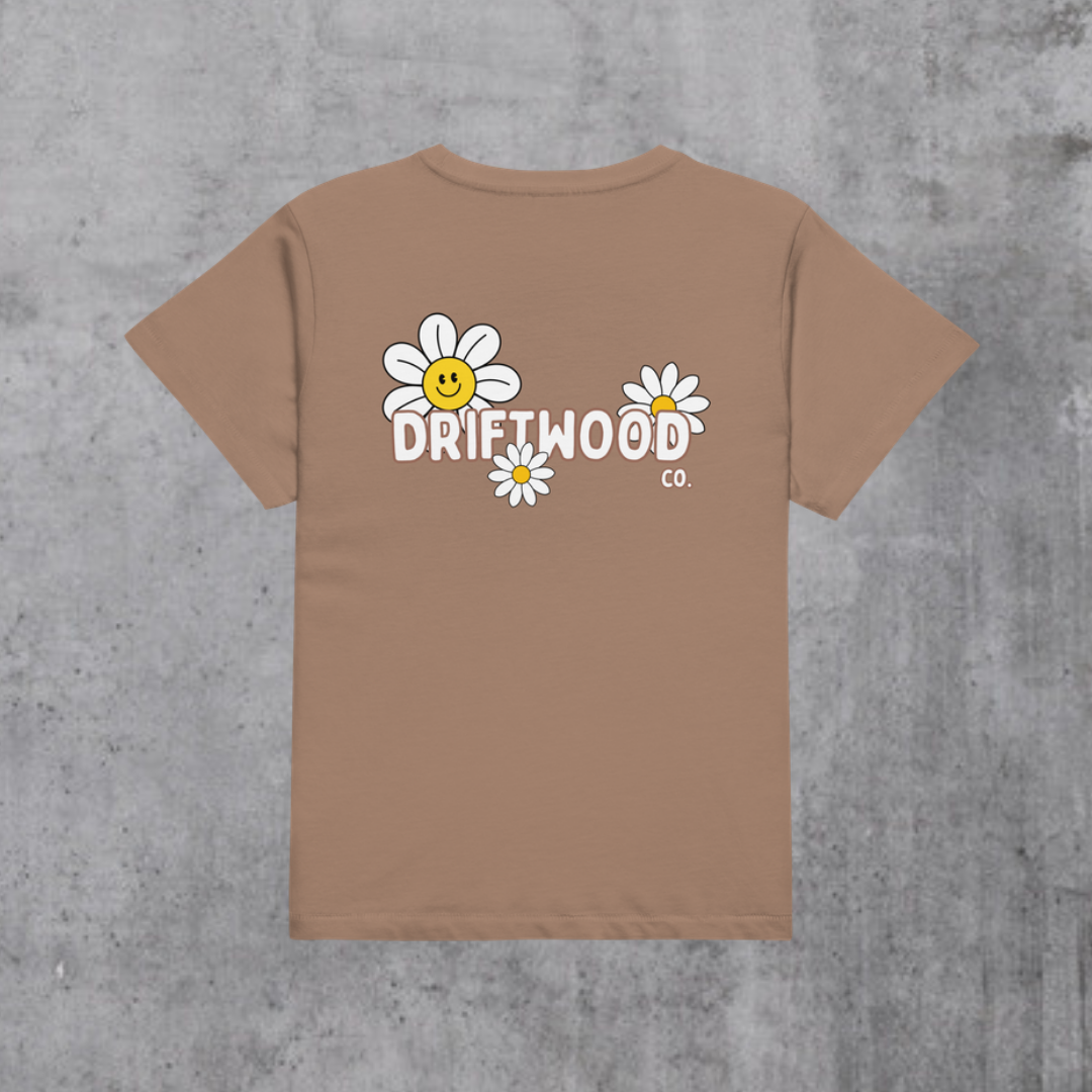 Premium Cropped Daisy T-Shirt