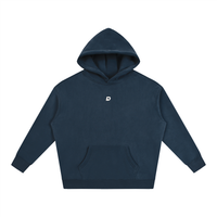 Oversize Fleeced Slow Down Hoodie