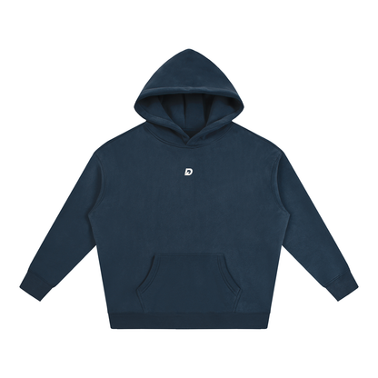 Oversize Fleeced Slow Down Hoodie