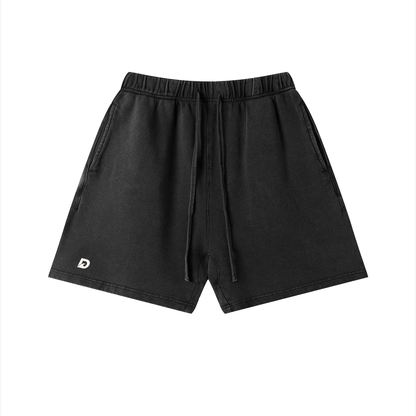 Unisex Vintage Wash Cotton Shorts