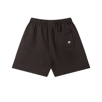 Unisex Vintage Wash Cotton Shorts