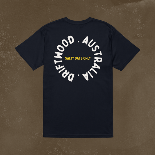 Salty Days Navy T- Shirt