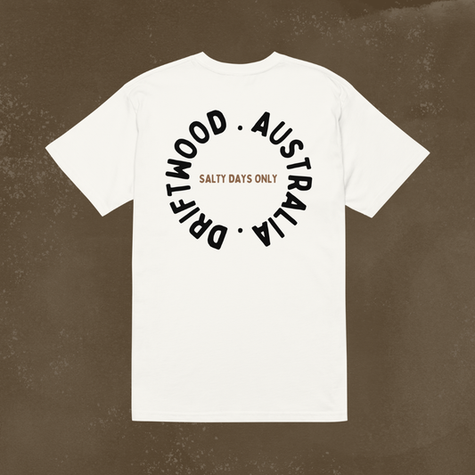 Salty Days Natural T-Shirt