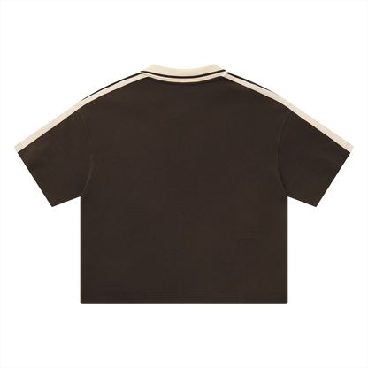 Unisex Waffle Polo