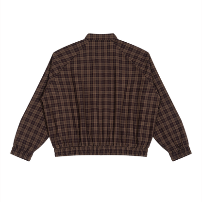 Vintage Collared Plaid Jacket | Original