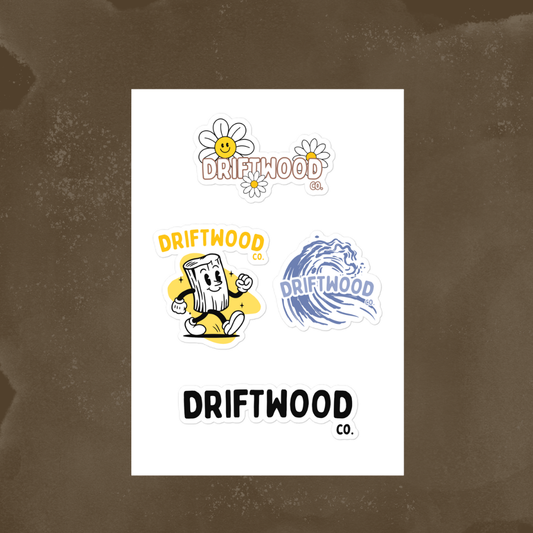 Driftwood Co. Icons Sticker Sheet