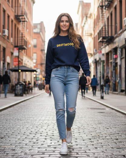 Driftwood Co. Retro Style Crewneck