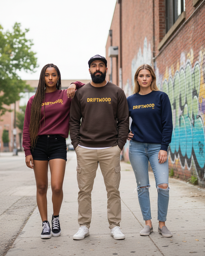 Driftwood Co. Retro Style Crewneck