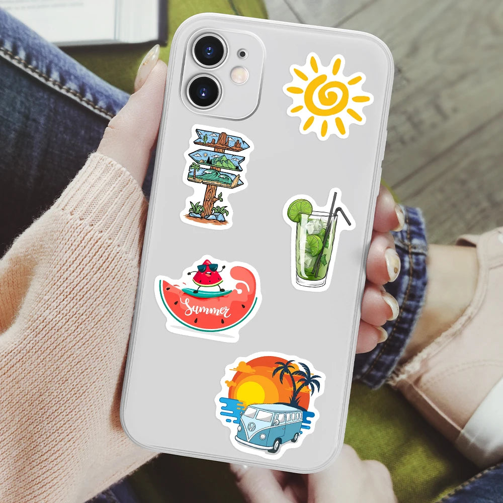 Summer Theme Stickers Packs