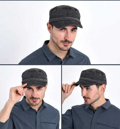 Vintage Flat Top Hat