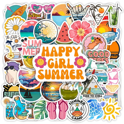 Summer Theme Stickers Packs