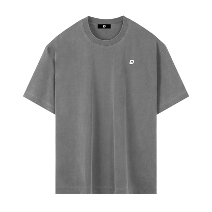 Coastal Companion Oversized Tee - Cream Kelpie