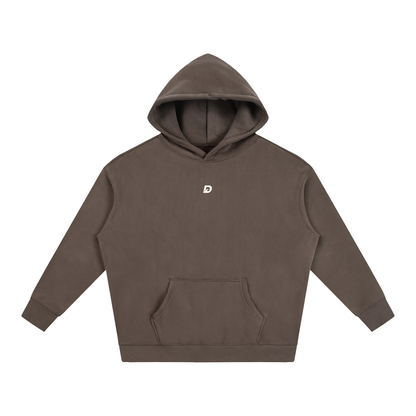 Oversize Fleeced Slow Down Hoodie