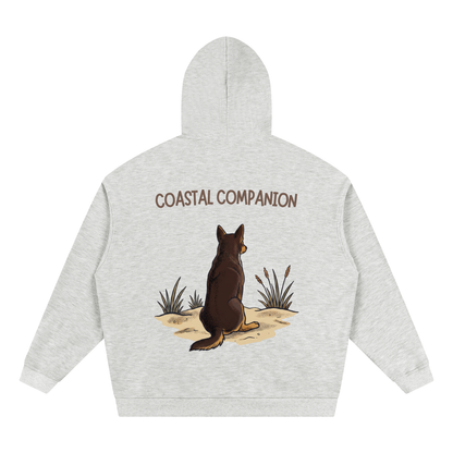 Coastal Companion Waffle Hoodie
