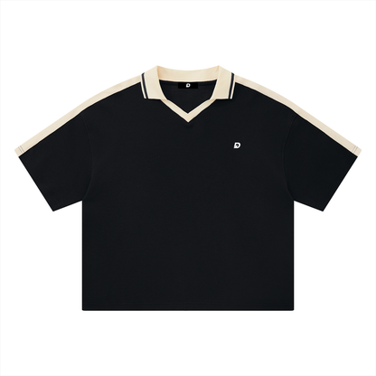 Unisex Waffle Polo